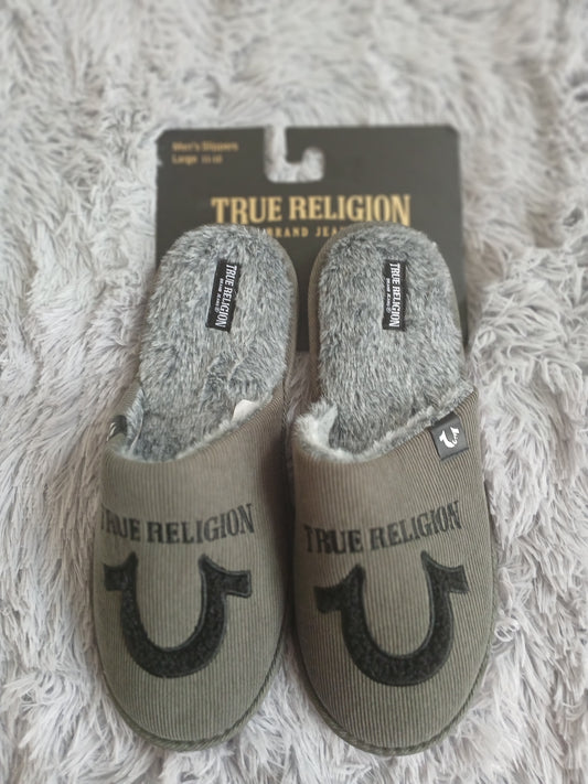 Mens True Religion slippers